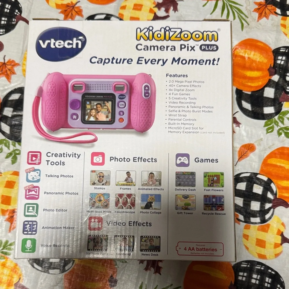 VTech KidiZoom Camera Pix Plus - Vibrant Pink